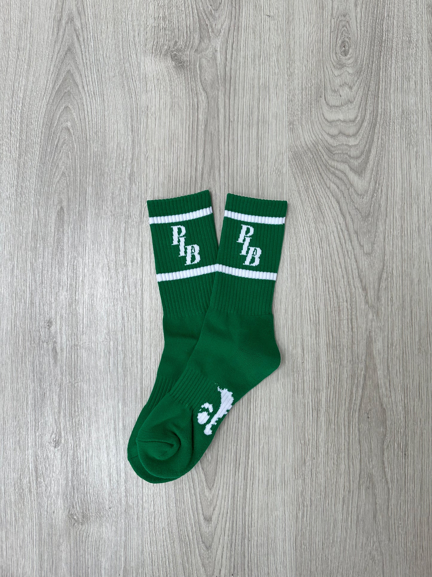PLB "FOREST GREEN" LUCKY SOCKS