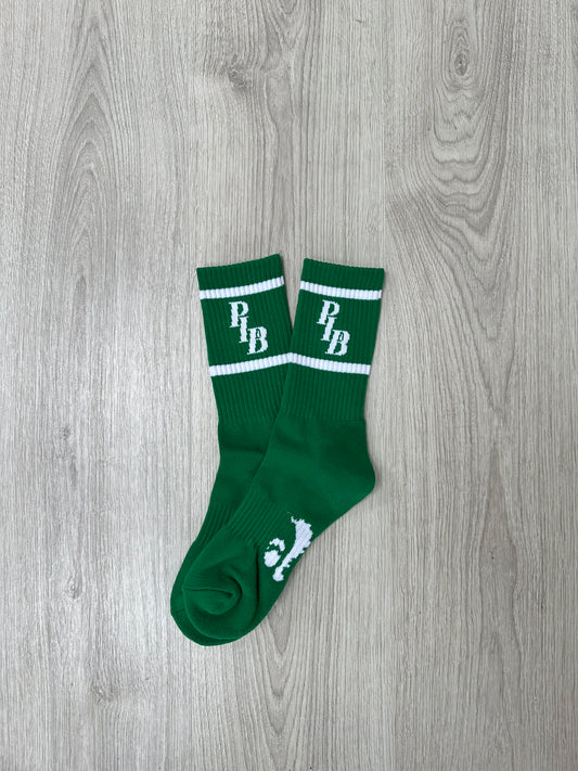 PLB "FOREST GREEN" LUCKY SOCKS